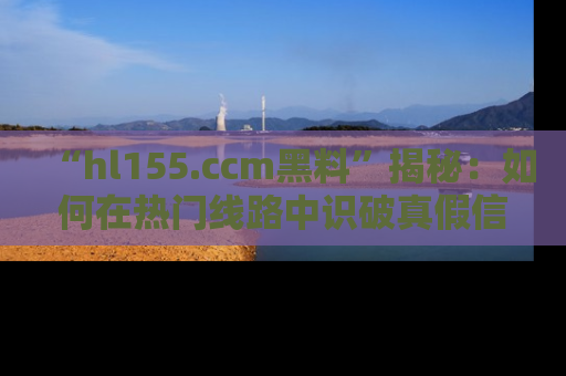 “hl155.ccm黑料”揭秘：如何在热门线路中识破真假信息