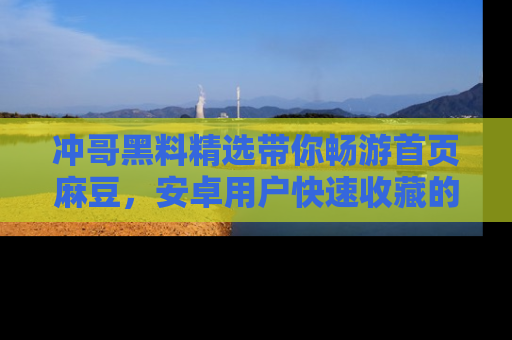 冲哥黑料精选带你畅游首页麻豆，安卓用户快速收藏的秘密武器！