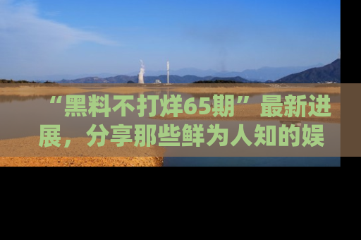 “黑料不打烊65期”最新进展，分享那些鲜为人知的娱乐八卦