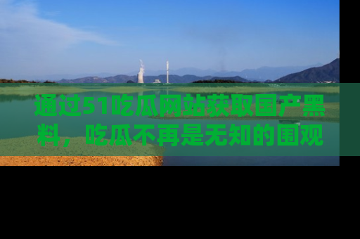 通过51吃瓜网站获取国产黑料，吃瓜不再是无知的围观者